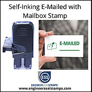 Self-Inking E-Mailed with Mailbox Stamp