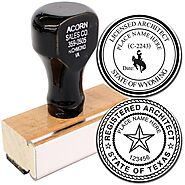 Architect Regular Rubber Stamp of Seal