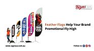 Feather Flags Help Your Brand Promotional Fly High