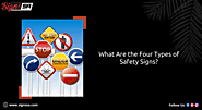 What Are the Four Types of Safety Signs?