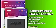 Salbuta-Responsive Blogger Template.