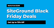 SiteGround Black Friday Deals 2021: 75% OFF