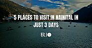 5 places to visit in nainital in three days