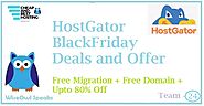 HostGator Black Friday Deals and Coupons 2021 [Live] – Free Domain + 71% Off
