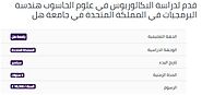 قدم لدراسة البكالوريوس في علوم الحاسوب هندسة البرمجيات في المملكة المتحدة في جامعة هل