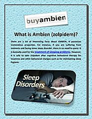 What is ambien (zolpidem)? by buyambienonlineusa. - Issuu