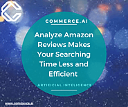 Analyze Amazon Reviews - Artificial Intelligence - Commerce.AI