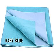 DREAM CARE Waterproof & Washable Baby Blue Baby Dry Sheet