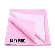 DREAM CARE Waterproof & Washable Baby Pink Baby Dry Sheet