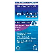 Hydrasense Night Therapy | Gel Drops For Dry Eyes