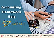 Seek Professional Online Help for Completing your Accounting Homework