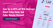 Hostinger Black Friday Coupon | Cyber Monday Sale 2021: Get Up to 85% OFF [Deal is Live Now]