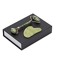 The Best Natural Jade Roller & Gua Sha Set At Cheap | Buy Now!
