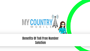 Benefits Of Toll Free Number Solution - My Country Mobile