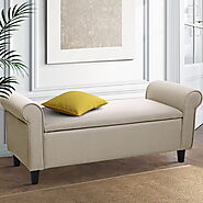 Storage & Leather Ottoman for Sale Afterpay - Shopy Store