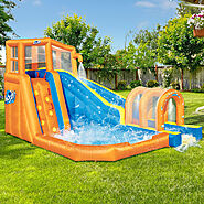 Afterpay Kids Pool & inflatable water slide With Afterpay - HR sports