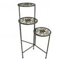 31" Tall Songbird Metal 3 Tier Plant Stand - Garden and Pond Depot