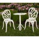 Twin Butterfly Aluminum Bistro Set at Garden and Pond Depot