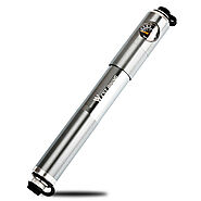 Cycling Portable Aluminum Alloy Pump with Barometer - EbikesDirect