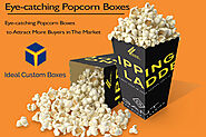 Eye-catching Popcorn Boxes to Attract More Buyers in The Market