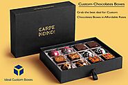 Grab the best deal for Custom Chocolates Boxes in Affordable Rates