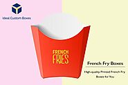 High-quality Printed French Fry Boxes for You