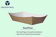 Our Food Trays are the perfect and identical choice for your food service presentation