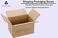 Ship Your Valuable Products in Top-class Custom Shipping Boxes Packaging