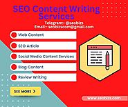 SEO Content Writing Services in USA-SEO BIZS