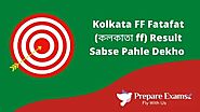 Kolkata FF Fatafat Result Today 20 November 2021 - PrepareExams