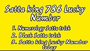 Today Satta king 786 lucky number black result chart for desawar, faridabad, gali, ghaziabad 2021 | Satta king 786