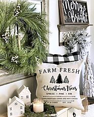 10 Modern Farmhouse Christmas Decorating Ideas For The Home – Farmhouse Charm - Decorating Ideas And Accessories For ...