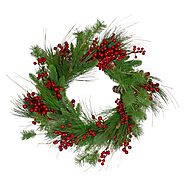 Large Indoor Holiday Christmas Wreath Ideas For The Home - Decorating Ideas And Accessories For The Home - Creative I...