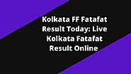 Kolkata Fatafat Result Today 21 November 2021: Kolkata FF Sabse Pahle