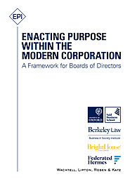 Enacting Purpose Initiative