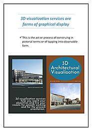 3D Visualization Services are forms of Graphical Display by blueribbon3danimation - Issuu