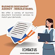 Business Document Agency - Rebuild Babel
