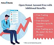 Demat Account Open Free Online without any Hassle