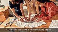 8 Tips for Successful Brand Printing Process for customised tshirt