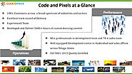 E-learning content Development Company in Hyderabad Code and Pixels