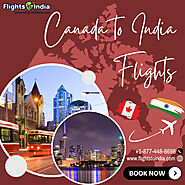 Get Affordable Flight Tickets from Canada to India