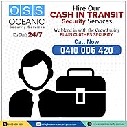 Cash in Transit - Oceanic Security Services