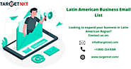 Latin America Business Email List