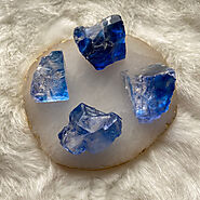 Shop Deep Blue Halite Crystal From Saskatchewan Online