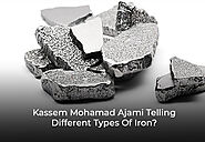 Kassem Mohamad Ajami Telling Different Types Of Iron? - Saba Steel Industrial Nigeria Ltd