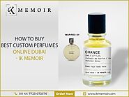 Custom Perfumes Collection Dubai | Handmade Perfumes Online