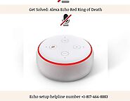 Alexa Red Ring Issue +1-817-464-8883