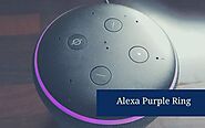 What does a Purple Ring on Alexa Mean | +1-817-464-8883
