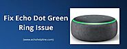 Fix: Alexa Echo Flashing Green Ring | +1-817-464-8883