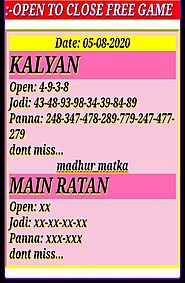 Satta1 - SattaMatka | Madhur Satta and Matka | Kalyan Matka | Super Fast Day | Vimal Night | Matka Results | Matka Gu...